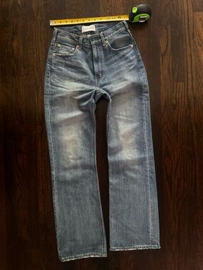 Tu es mon TRESOR The Tanzanite Jean 1 year Straight Leg Japanese denim jeans 25